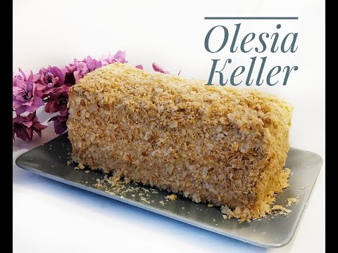 Видео: Торт "Полено" (а-ля Наполеон). Рецепт в Термомикс.