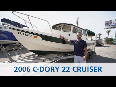 Видео: 2006 C-DORY 22 CRUISER | MarineMax Панама-Сити-Бич, Флорида