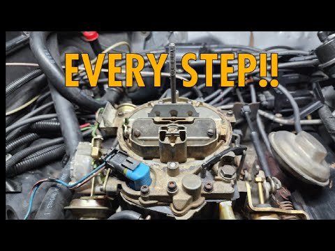 Видео: Полная калибровка электронного Quadrajet/Dualjet на автомобиле — Часть 1