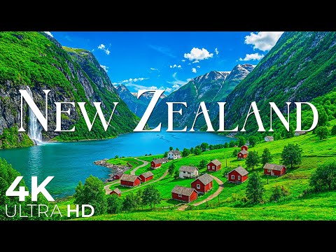 Видео: Лето в Новой Зеландии 4K | Исследуйте фьорды, вулканические вершины и дикую природу — ВИДЕО 4K UHD