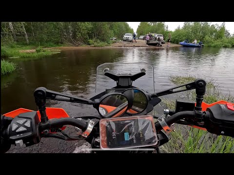 Видео: #40-3 От Кузьмовово до Ладожского | KTM 390 Adventure SW | Kove 500X /G-Moto Cross X /M1NSK SCR 250