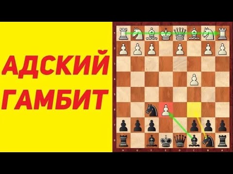 Видео: Шахматы. Скандинавская защита. ГАМБИТ за чёрных + ДЕБЮТНЫЕ ЛОВУШКИ.