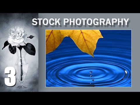 Видео: 3. Stock Photography. Тема: Как сфотографировать капли и создать осеннее настроение