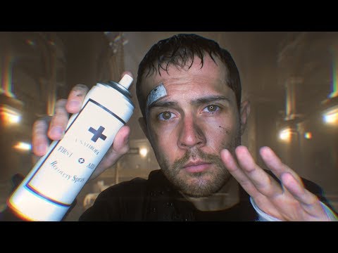 Видео: АСМР Помогу тебе после укуса зомби (по мотивам Resident Evil 2)