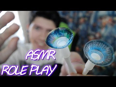 Видео: АСМР🎧Ролевая Игра Надену и Подберу Линзы/ ASMR Role Play I'll choose lenses