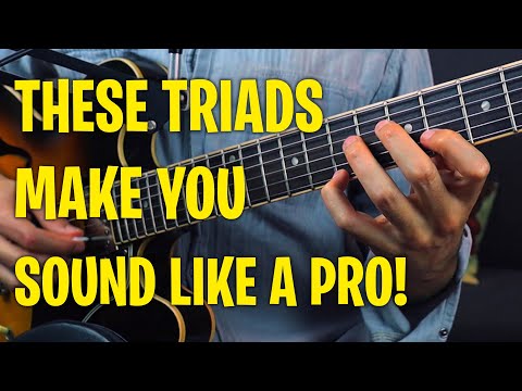 Видео: 12 уровней соло с самыми красивыми трезвучиями на гитаре (обязательно для импровизаторов)