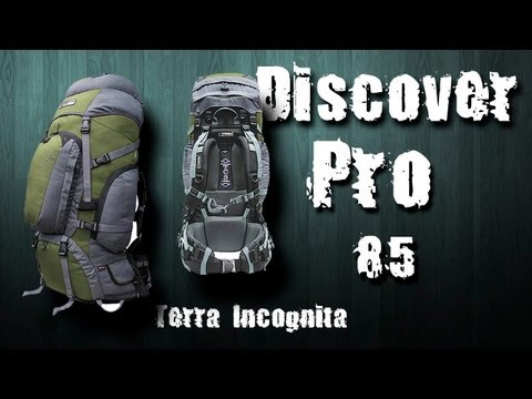 Видео: Рюкзак Discover Pro 85 TERRA INCOGNITA