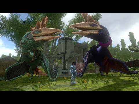 Видео: Выживание в Арк Мобайл #19 // Приручил двух Кетцалей и прошел Данж в Ark Mobile