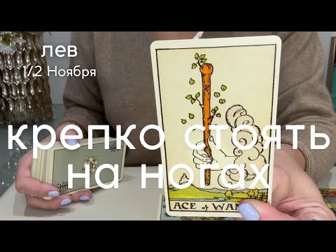 Видео: ЛЕВ : Крепко стоять на ногах | Вторая половина Ноябрь 2024 таро