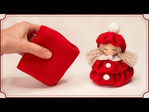 Видео: Чудесная кукла из фетра - попробуй сделать сам легко и просто!