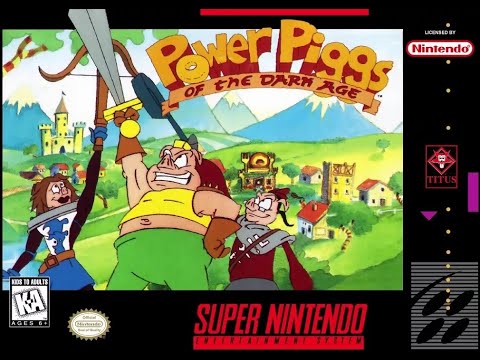 Видео: [БАГАНУЛО В КОНЦЕ] Power Piggs of the Dark Age | [Super Nintendo ] ПРОХОЖДЕНИЕ ИГРА СТРИМ 1996 RUS
