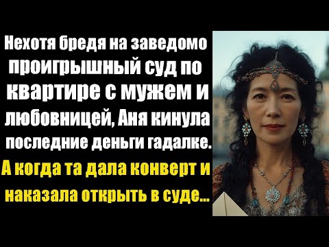 Видео: НЕХОТЯ ИДЯ НА ПРОИГРЫШНЫЙ СУД С МУЖЕМ И ЛЮБОВНИЦЕЙ, АНЯ КИНУЛА ПОСЛЕДНИЕ ДЕНЬГИ НА...
