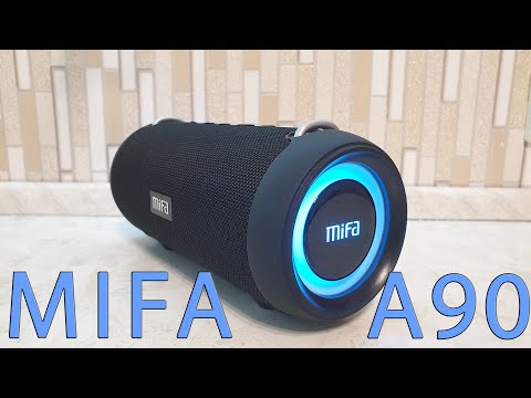 Видео: Портативная Bluetooth-колонка Mifa A90 обзор