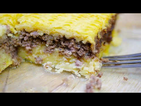 Видео: КАРТОФЕЛЬНАЯ ЗАПЕКАНКА С МЯСНЫМ ФАРШЕМ в духовке. POTATO CASTLE WITH GROUND MEAT in the oven.