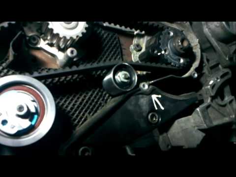 Видео: замена распредвала AVF.AWX,пассат б5,шкода суперб 1.9