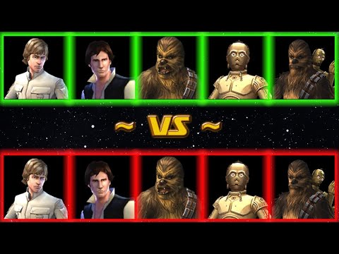 Видео: Клс vs Клс / CLS vs CLS - (SWGOH - RH Alliance)