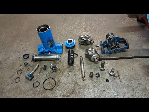 Видео: Ремонт домкрата Fervi C038/30