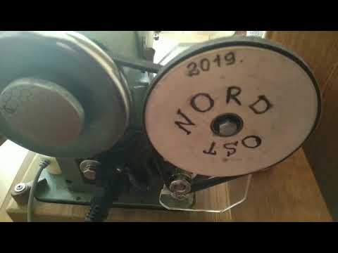 Видео: Мотор+шкив в тумбе Kohler 50 класс 1956 г.в.Окончательный вариант.