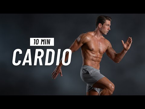Видео: 10-минутная кардиотренировка — быстро сжигайте калории дома (без оборудования)