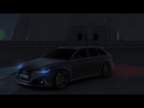 Видео: НОЧНОЙ ДРИФТ, ХАСАН НА AUDI RS6 |BLACK RUSSIA⚡