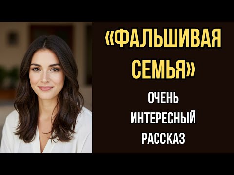 Видео: «ФАЛЬШИВАЯ СЕМЬЯ». Я плакала когда читала эту историю... Рассказ, который вы запомните. История.