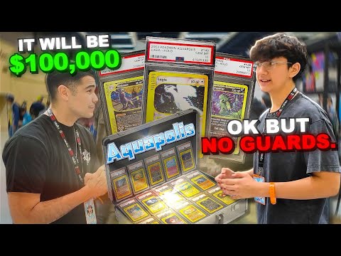 Видео: 16-летний подросток купил полный набор PSA 10 Aquapolis (цена предложения более 100 000 долларов)...