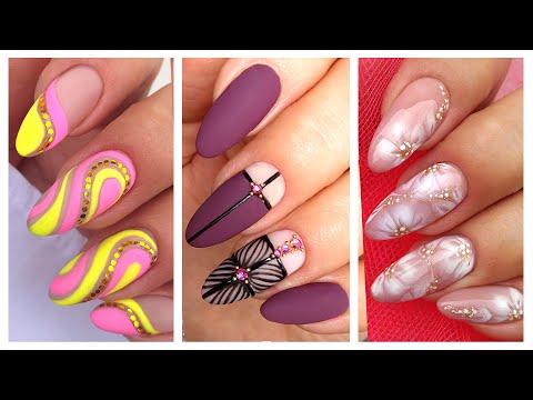 Видео: Новые Идеи Дизайна 💅 Дизай Ногтей 2021