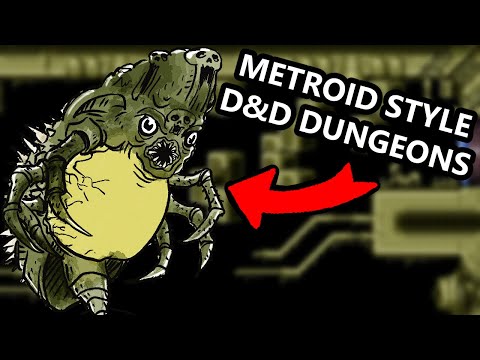 Видео: Дизайн подземелий Metroid для D&D