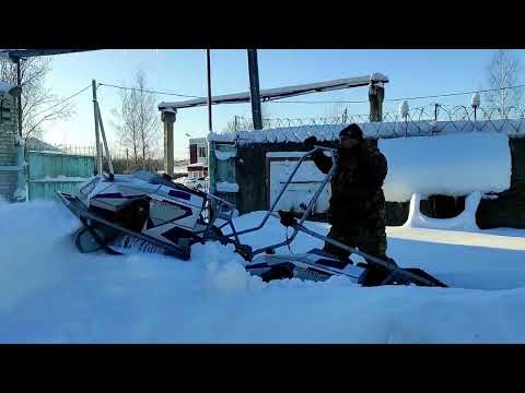 Видео: Спутник Классический с лыжами , есть место быть