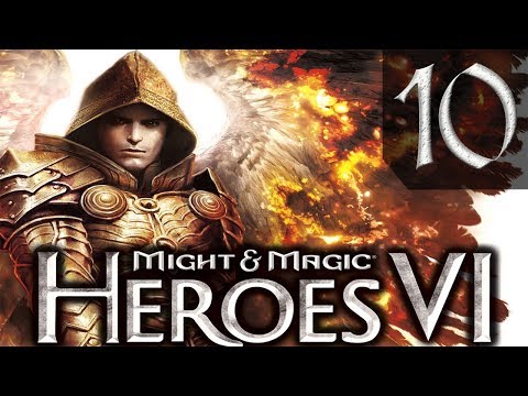 Видео: Герои 6(Might & Magic: Heroes VI)- Сложно - Прохождение #10 Альянс Света-2