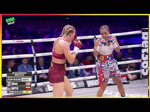 Видео: Микаэла Майер (США) против Наташи Джонас (Великобритания) — обзоры бокса в HD-качестве