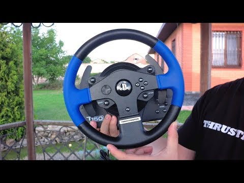 Видео: Самый БЮДЖЕТНЫЙ игровой руль с 1080 градусами! Обзор Thrustmaster T150