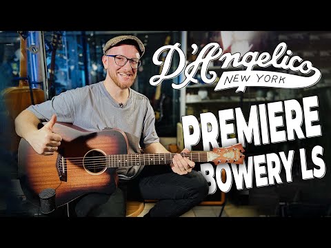 Видео: D'Angelico Premier Bowery LS — красиво, доступно, звучит.