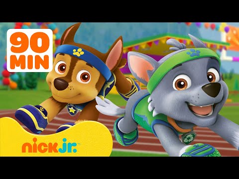 Видео: Щенячий патруль | Спортивные миссии Щенячьего патруля! | Nick Jr. Cyrillic