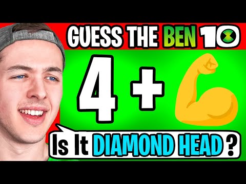 Видео: Сможете ли вы угадать инопланетянина из «Бен 10» по эмодзи? (невозможно)