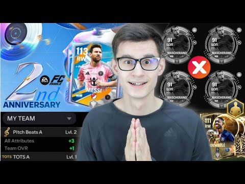 Видео: FC MOBILE 26 - 113 OVR КАРТ, ОТМЕНА МАСКЕРАНО, КОЛЛЕКЦИОННЫЕ РЕЙТИНГИ И ЗОЛОТОЙ МЯЧ @vansfoot2.0