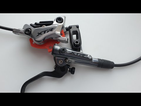 Видео: Тормоза Shimano XTR M9120 4-piston (чуть детально)
