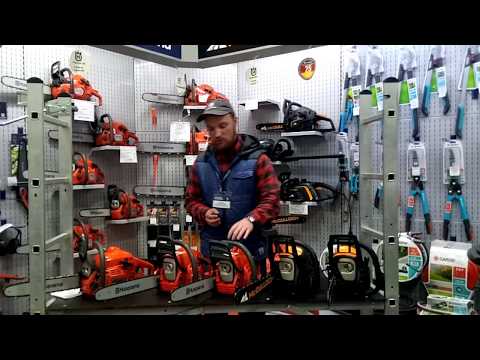 Видео: Как выбрать бензопилу Хускварна (Husqvarna) для дома