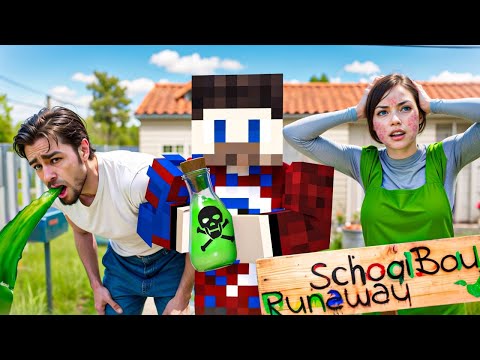 Видео: 😱ОТРАВИЛ ЗЛЫХ РОДИТЕЛЕЙ в SCHOOLBOY RUNAWAY в Майнкрафт..