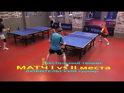 Видео: ФИНАЛ!! Чирков А. (749) - Лыков С. (774) настольный теннис 20.05 Любительский турнир ТТСПОРТ