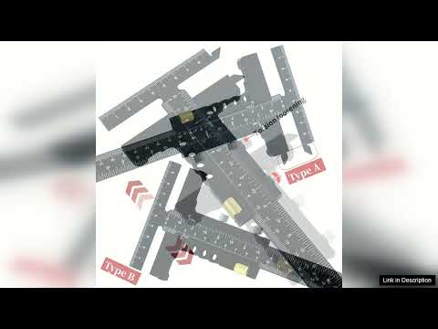 Видео: Измерительный инструмент для разметки древесины, раздвижной шаблон из алюминиевого сплава, Т-обра...