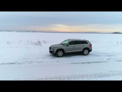 Видео: Skoda Kodiaq. На зимней дороге