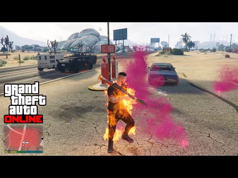 Видео: Забавные моменты в GTA Online №3