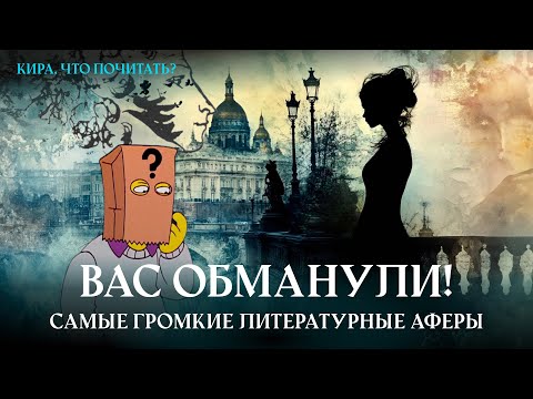 Видео: Вас обманули! Самые громкие литературные аферы / Кира, что почитать? Выпуск 3