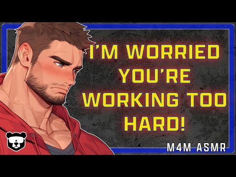 Видео: [ПОЛНАЯ ВЕРСИЯ] Под присмотром папы-медведя во время выгорания [M4M] [ASMR]