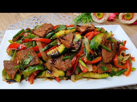 Видео: Японский Острый Салат ! Вкусный Супер Салат ! Японча Аччик Гуштли Салат Туй ва Маросимлар  учун!