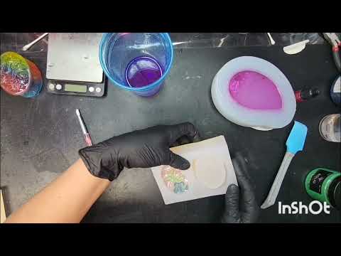 Видео: #312 Мыльница Diamond от @intoresin вместе с дополнительными деталями, выполненными из двухцветно...