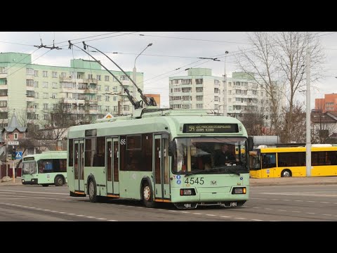 Видео: ИНФОРМАТОР ТРОЛЛЕЙБУСНОГО маршрута №54 Г.МИНСКА (ГОЛОС ЭДУАРД ДАНЧЕНКО)