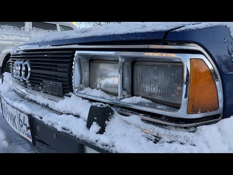 Видео: Откопали ЛЕГЕНДУ и чуть не сожгли, Audi 200 Turbo 1982 года выпуска