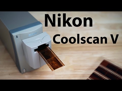 Видео: Nikon Coolscan V — сканер для плёнки 35 мм / слайдов — протестирован с помощью программного обесп...